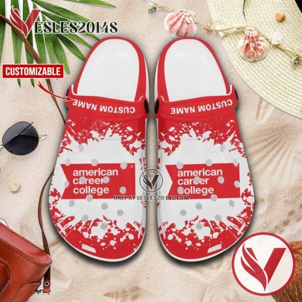 American Career College-Los Angeles Crocs Classic Clogs, Unique Footwear For Fans 1