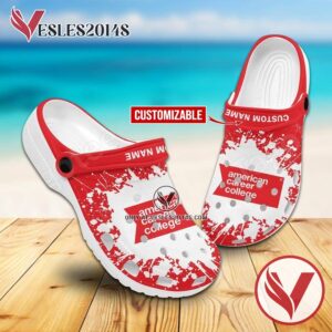 American Career College-Los Angeles Crocs Classic Clogs, Unique Footwear For Fans
