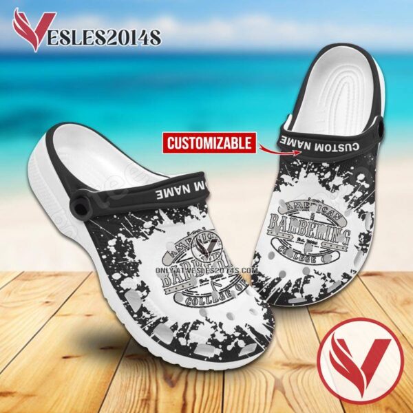 American College of Barbering Custom Crocs Clogs, Unique Footwear For Fans