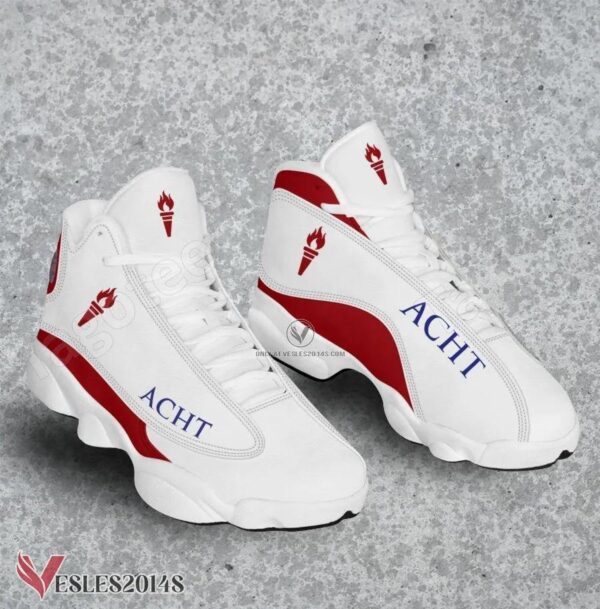 American College of Healthcare and Technology Logo Air Jordan 13 Shoes, Best Sneaker Gifts For Fans - Vesles2014s