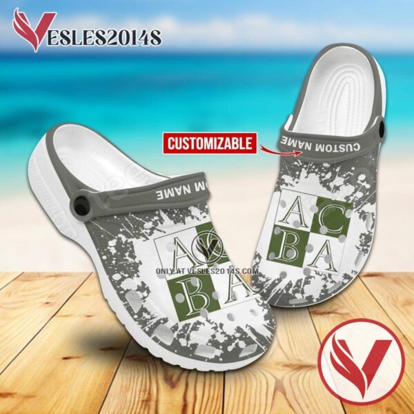 American College of the Building Arts Crocs Classic Clogs, Unique Footwear For Fans