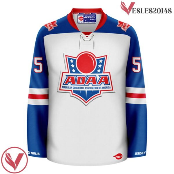 American Dodgeball Association of America Hockey Jersey - Vesles2014S 2