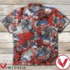 American Flag Lips Red Hawaiian Shirt, Unique Gifts For Friends - Vesles2014S 1