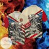 American Flag Retired Firefighter Retired But Forver A At Heart Firefjghter Graphic Print Short Sleeve Hawaiian Casual Shirt Vesles2014S