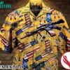 American Guns Self Defense Hawaiian Shirt, Unique Gifts For Friends - Vesles2014S 1
