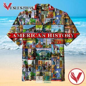American History Casual Hawaiian Shirt, Best Gifts For Summer Vesles2014S 1