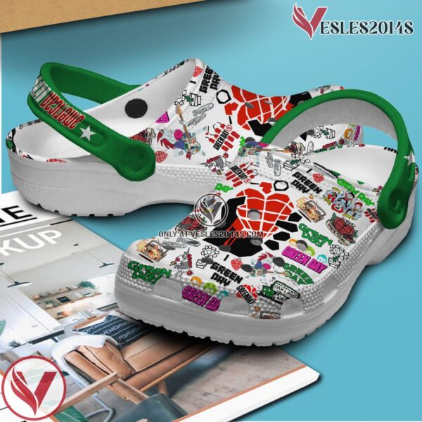 American Idiot Green Day Music Crocs Crocband Clogs Shoes, Unique Gifts For Fans - Vesles2014S 3