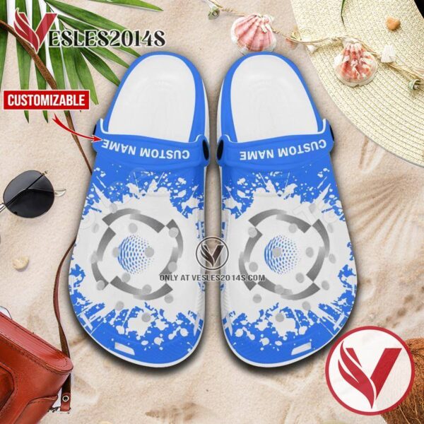American Medical Sciences Center Logo Crocs Clogs, Unique Footwear For Fans 1