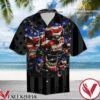 American Skulls Hawaiian Shirt, Unique Gifts For Friends - Vesles2014S 1