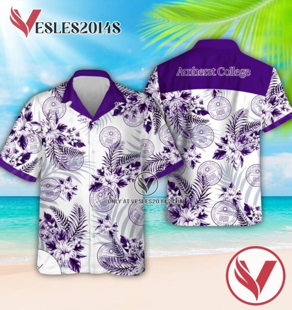 Amherst College Hawaiian Suit, Unique Outfit For Fans - Vesles2014S 1