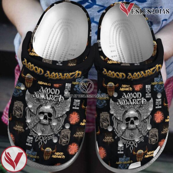 Amon Amarth Band Music Crocs Crocband Clogs Shoes, Unique Gifts For Fans - Vesles2014S