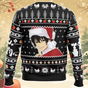 An Apple A Day Can Keep Santa Away If You Throw It Hard Enough My Little Monster Ugly Christmas Sweater, Unique Christmas Gift For Fans - Vesles2014S 1