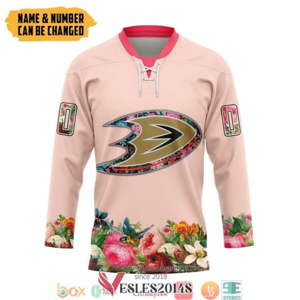 Anaheim Ducks Custom Name And Number Hockey Jersey, Trending Gifts For Fans - Vesles2014s