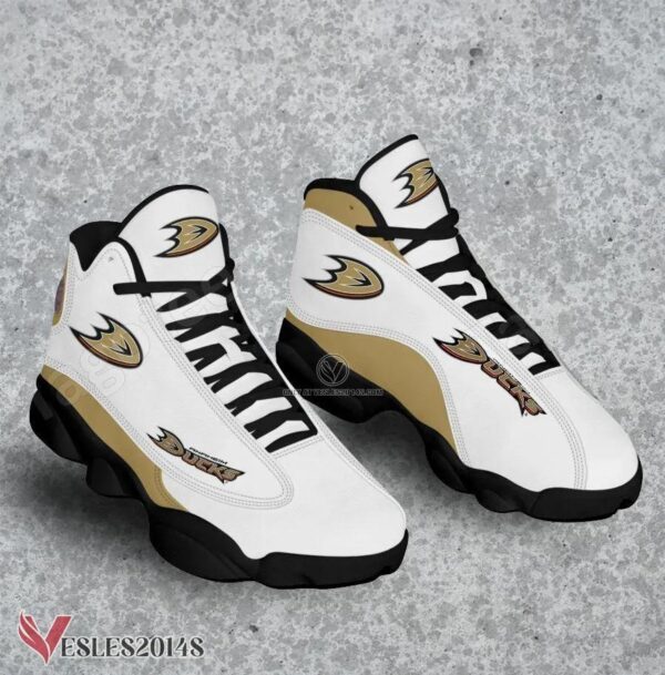 Anaheim Ducks Logo Air Jordan 13 Shoes, Best Sneaker Gifts For Fans - Vesles2014s 1