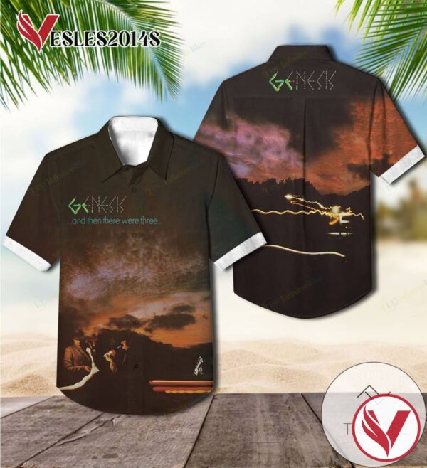 And Then There Were Three… Studio Album By Genesis Hawaiian Shirt, Best Gift For Music Lovers Vesles2014S
