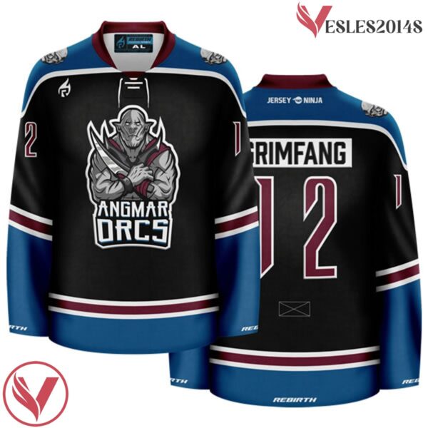 Angmar Orcs Mythical Hockey Jersey - Vesles2014S