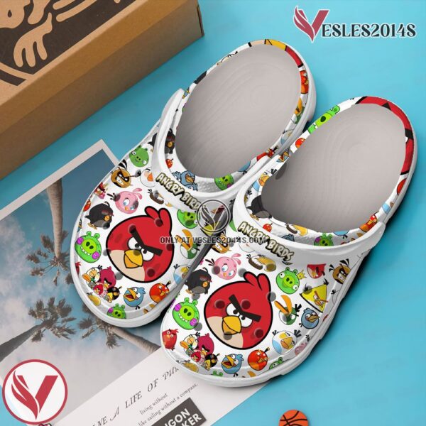 Angry Birds Game Crocs Crocband Clogs Shoes Comfortable For Men Women and Kids Style 1, Unique Gift From  Vesles2014S 2