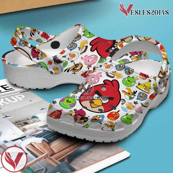 Angry Birds Game Crocs Crocband Clogs Shoes Comfortable For Men Women and Kids Style 1, Unique Gift From  Vesles2014S 3