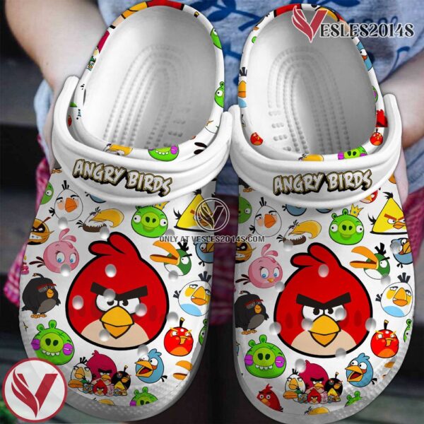 Angry Birds Game Crocs Crocband Clogs Shoes Comfortable For Men Women and Kids Style 1, Unique Gift From  Vesles2014S