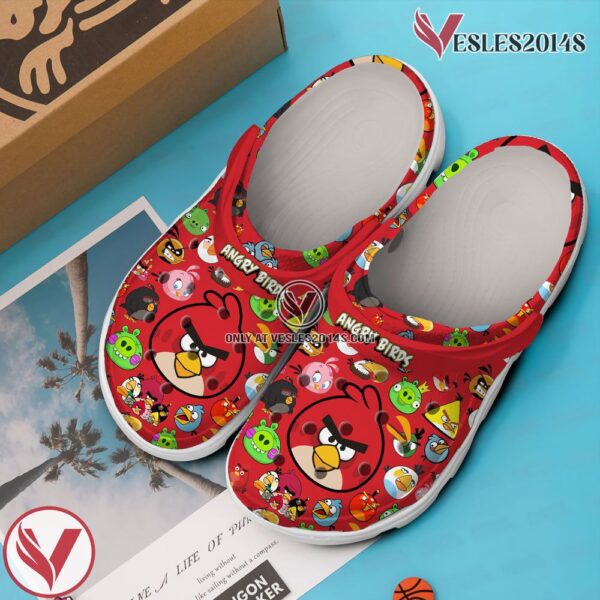 Angry Birds Game Crocs Crocband Clogs Shoes Comfortable For Men Women and Kids Style 2, Unique Gift From  Vesles2014S 2