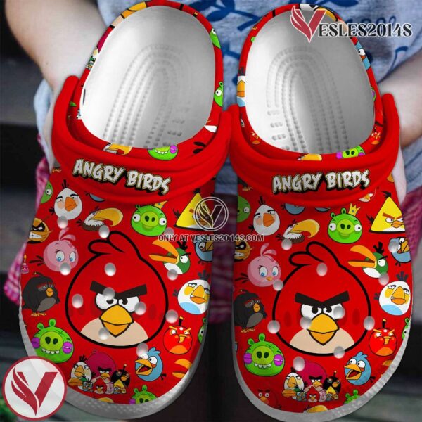 Angry Birds Game Crocs Crocband Clogs Shoes Comfortable For Men Women and Kids Style 2, Unique Gift From  Vesles2014S