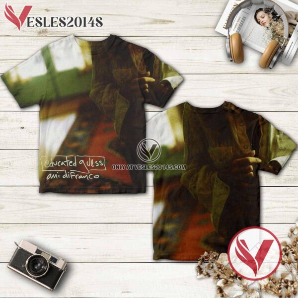 Ani Difranco Educated Guess Album Cover Shirt, Unique Gifts For Music Lovers - Vesles2014S
