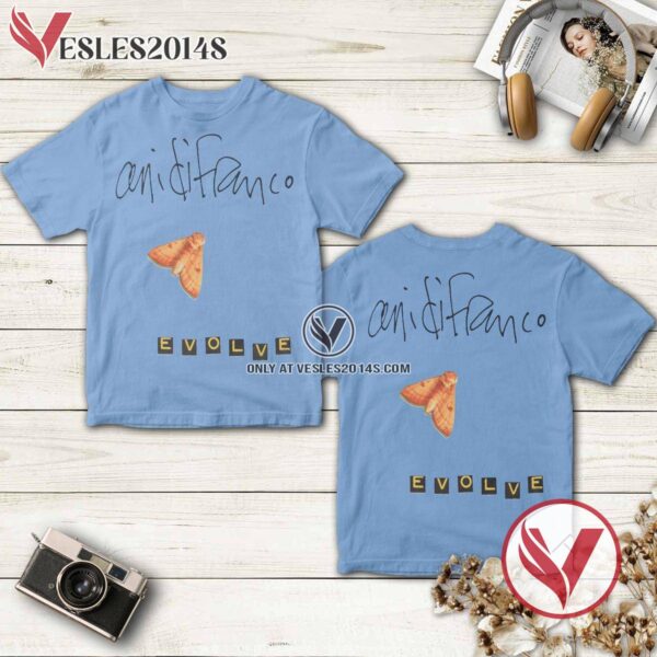 Ani Difranco Evolve Album Cover Shirt, Unique Gifts For Music Lovers - Vesles2014S