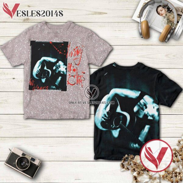 Ani Difranco Living In Clip Album Cover Shirt, Unique Gifts For Music Lovers - Vesles2014S