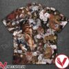 Animal Tiger With Flower Hawaiian Shirt, Unique Gifts For Friends - Vesles2014S 1