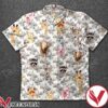 Animals And Flowers White Hawaiian Shirt, Unique Gifts For Friends - Vesles2014S 1