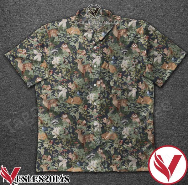 Animals In Nature Hawaiian Shirt, Unique Gifts For Friends - Vesles2014S 1
