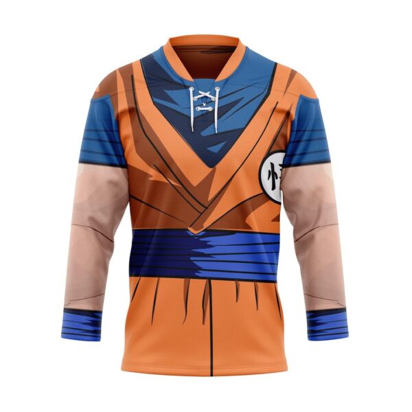 Anime Dragon Ball Son Goku Hockey Jersey, Trending Gifts For Fans - Vesles2014s 4