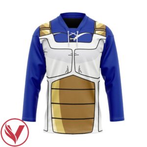 Anime Dragon Ball Vegeta Hockey Jersey, Trending Gifts For Fans - Vesles2014s