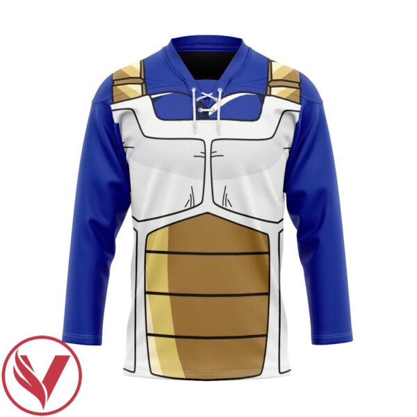Anime Dragon Ball Vegeta Hockey Jersey, Trending Gifts For Fans - Vesles2014s
