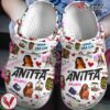 Anitta Music Crocs Crocband Clogs Shoes, Unique Gifts For Fans Style 4 - Vesles2014S