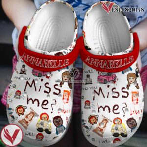 Annabelle Movie Crocs Crocband Clogs Shoes Comfortable For Men Women and Kids - Vesles2014S