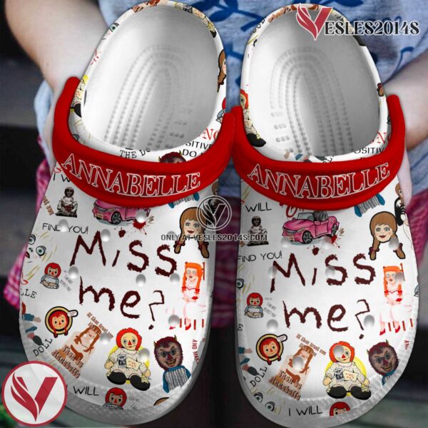 Annabelle Movie Crocs Crocband Clogs Shoes Comfortable For Men Women and Kids - Vesles2014S