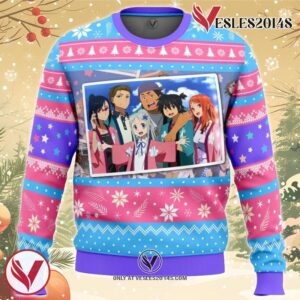 Anohana Anohana The Flower We Saw That Day Ugly Christmas Sweater, Unique Christmas Gift For Fans - Vesles2014S