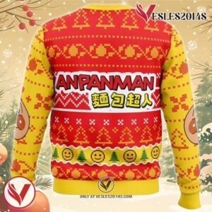 Anpanman Ugly Christmas Sweater, Unique Christmas Gift For Fans - Vesles2014S 1