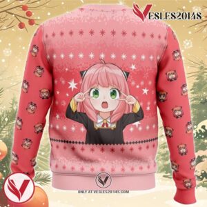 Anya Spy x Family Ugly Christmas Sweater, Unique Christmas Gift For Fans - Vesles2014S 1