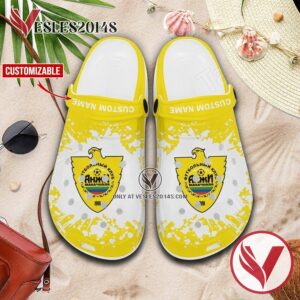 Anzhi Makhachkala Custom Name Crocs Clogs, Unique Footwear For Fans 1