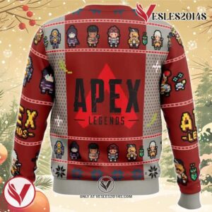 Apex Legends Ugly Christmas Sweater, Unique Christmas Gift For Fans - Vesles2014S 1