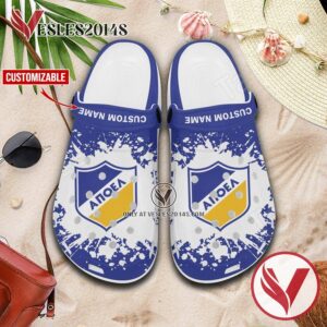 Apoel HC Handball Crocs Clogs, Unique Footwear For Fans 1