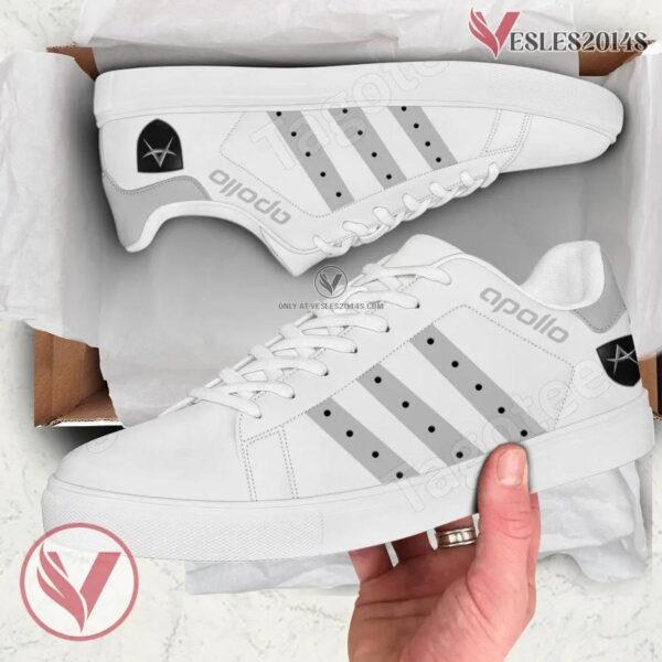 Apollo Automobil Logo Print Stan Smith Shoes, Unique Sneaker For Fans - Vesles2014s