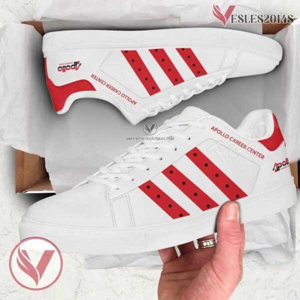 Apollo Career Center Logo Stan Smith Shoes, Unique Sneaker For Fans - Vesles2014s