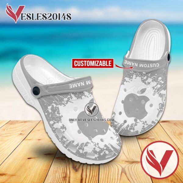 Apple Brand Crocs Clogs, Unique Footwear For Fans