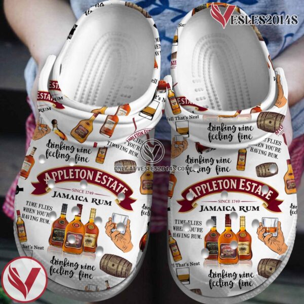 Appleton Estate Drinks Crocs Crocband Clogs Shoes Comfortable For Men Women and Kids, Unique Gift From  Vesles2014S
