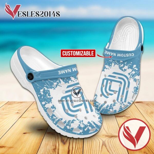 Applied Materials Logo Crocs Clogs, Unique Footwear For Fans