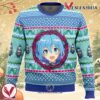 Aqua KonoSuba Ugly Christmas Sweater, Unique Christmas Gift For Fans - Vesles2014S