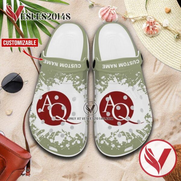 Aquinas College Logo Crocs Clogs, Unique Footwear For Fans 1
